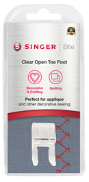 Pied ouvert transparent Singer Elite